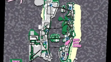 GTA Vice City Map